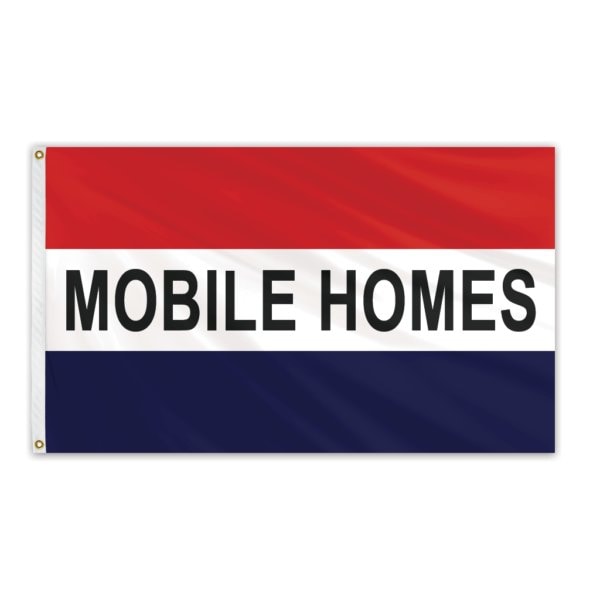 Mobile Homes Message Flag 3'x5' Standard Flag